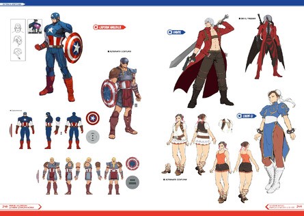 This Beautiful Marvel vs Capcom Art Book Looks Like a Must Buy 2