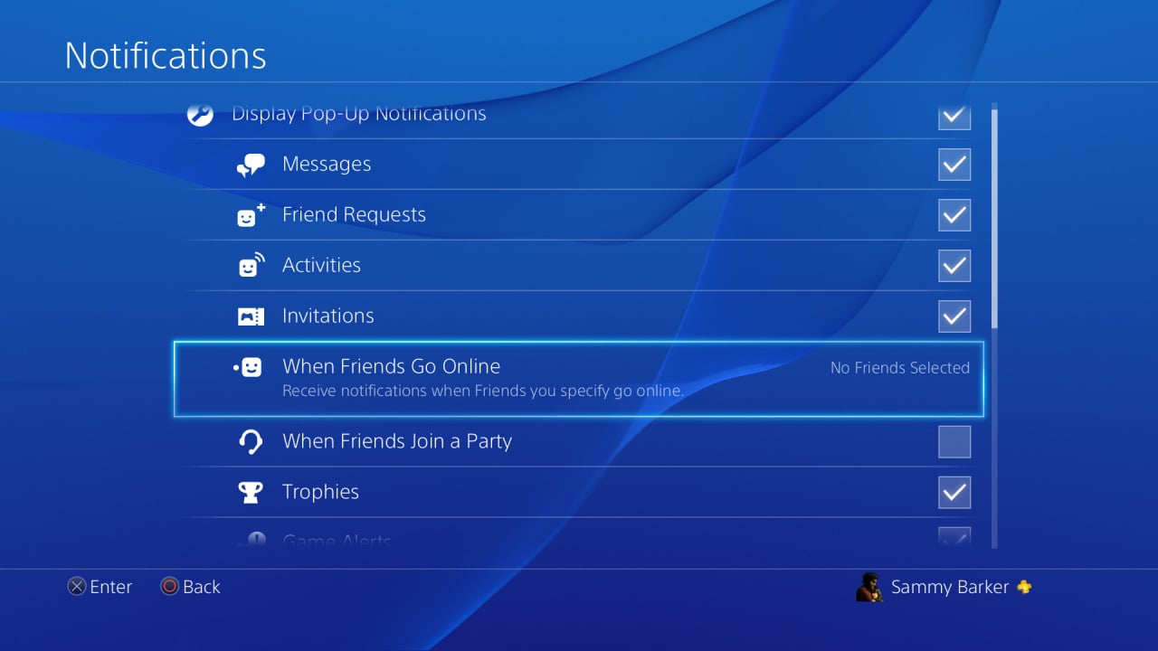 How to Enable Online Friend Notifications on PS4 Guide Push Square