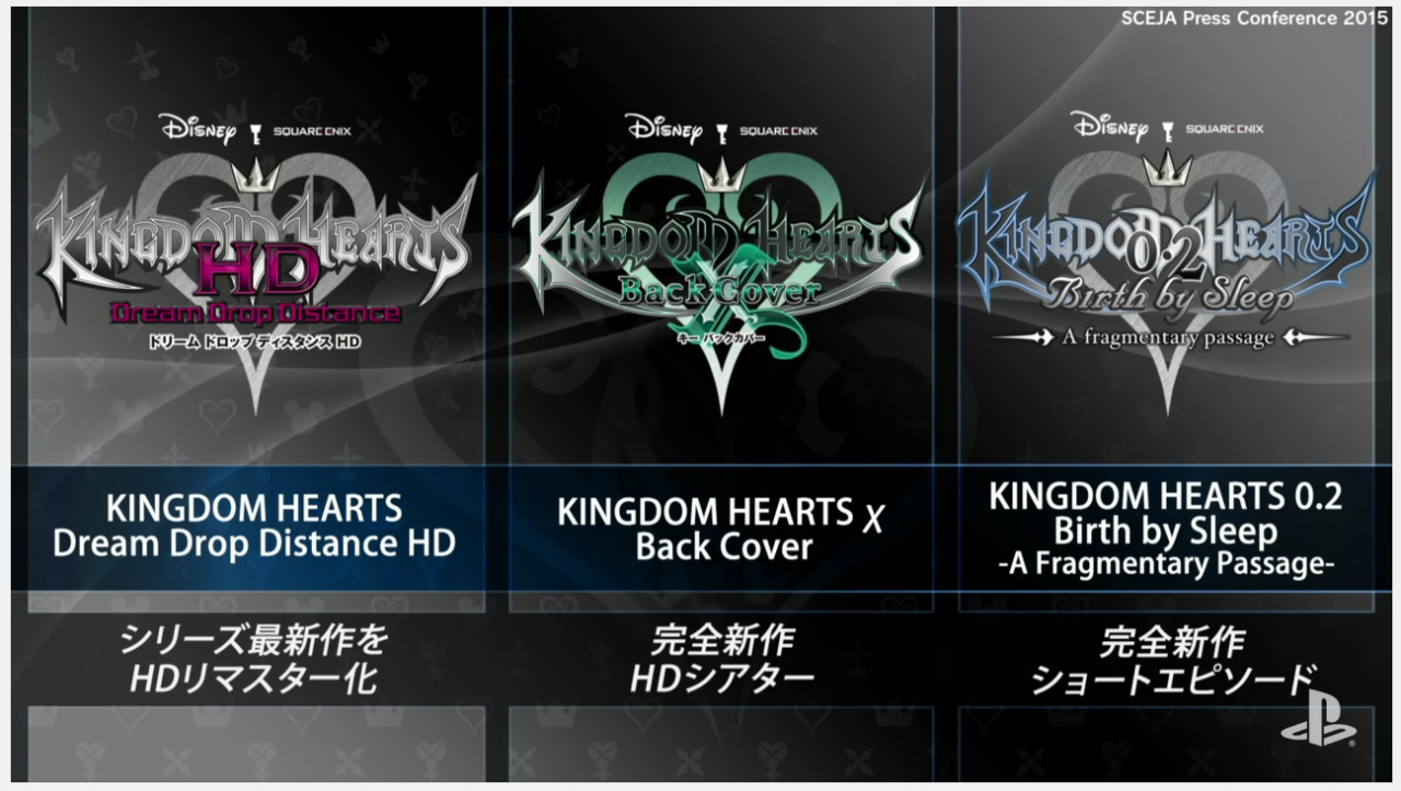 Kingdom Hearts: Dream Drop Distance will be remastered for PS4