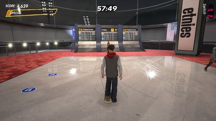 Tony Hawk's Pro Skater 3 + 4: Airport Walkthrough - All Park Goals and Collectibles 39