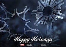 Crystal Dynamics PS4 PlayStation 4 Christmas Card