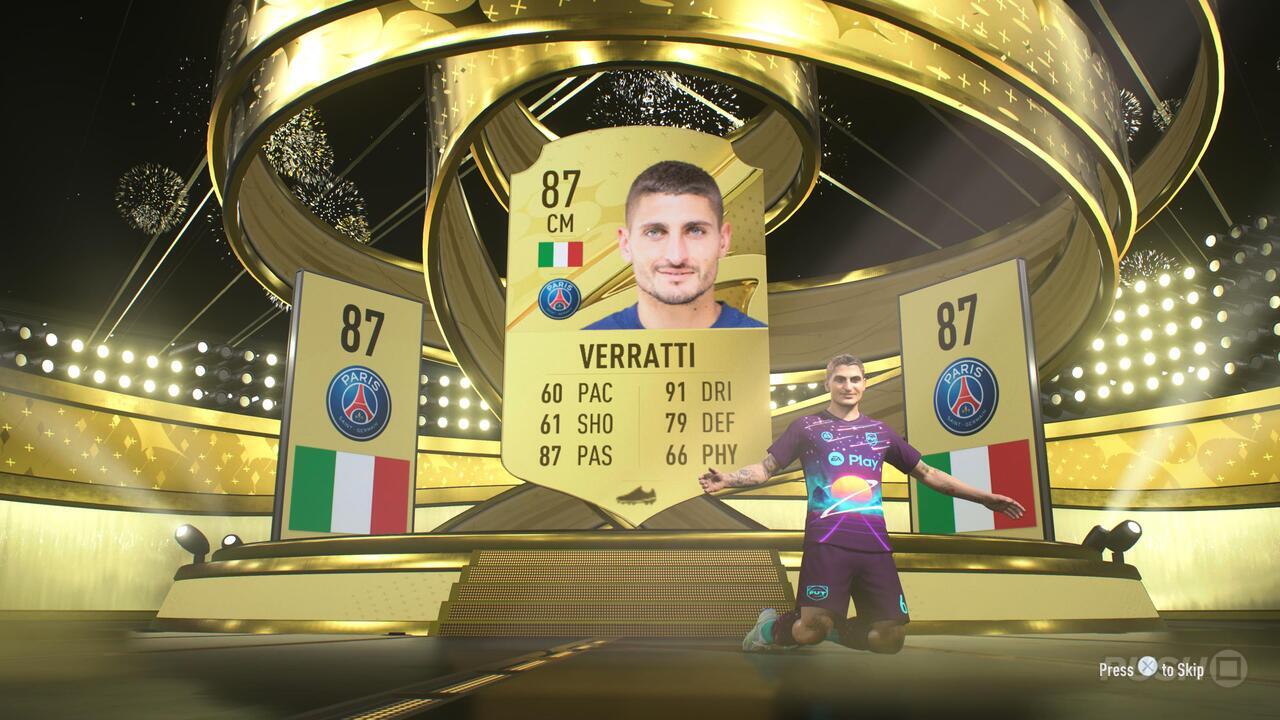 Fifa 22 Web-App MASSIVE WALKOUT in Gold Packs 