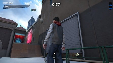 Tony Hawk's Pro Skater 3 + 4: Movie Studio Walkthrough - All Park Goals and Collectibles 7