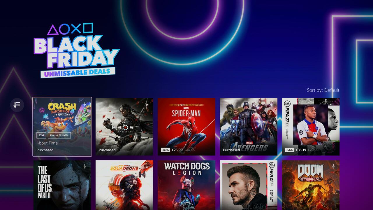 PS Plus discounts arrive for Black Friday on PlayStation Store