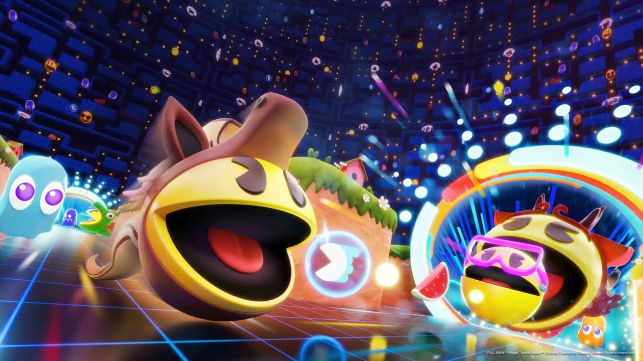 Pac-Man Mega Tunnel Battle: Chomp Champs Launches on PS5, PS4 in May ...