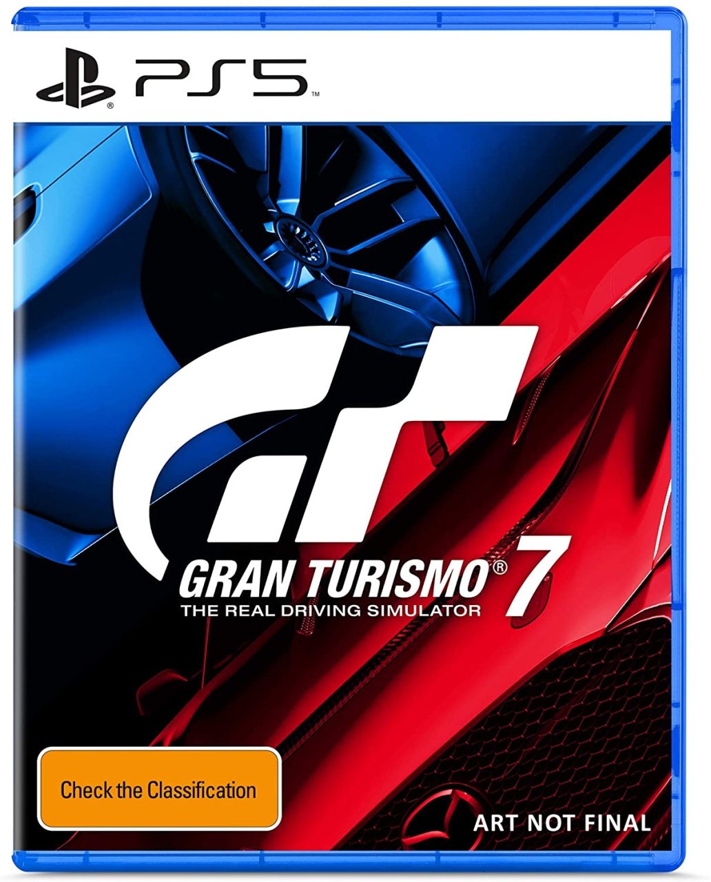 Gran Turismo 7 PS5 Custom PS1 Inspired Jewel Case 
