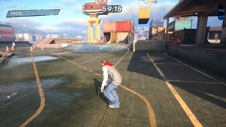 Tony Hawk's Pro Skater 3 + 4: Shipyard Walkthrough - All Park Goals and Collectibles 54