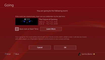 You Can Auto-Join the PS5 Reveal Event on Your PS4