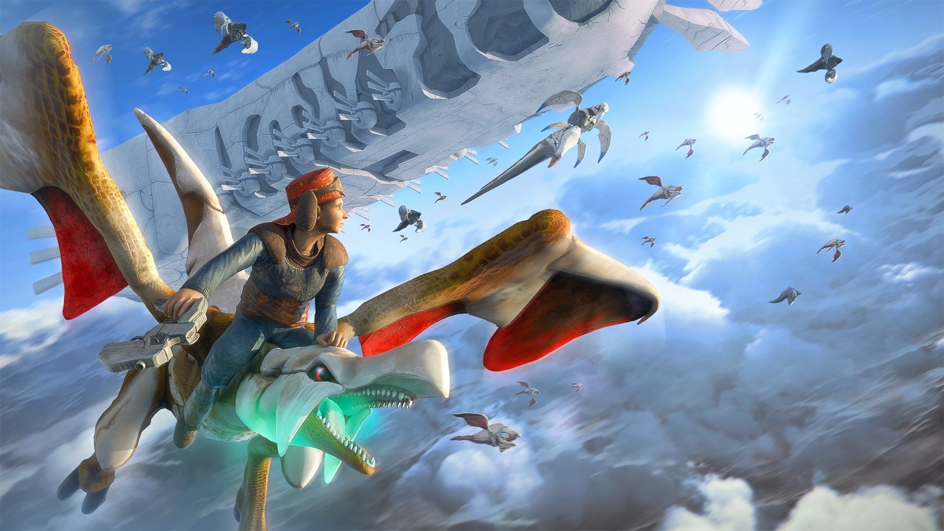 Nintendo Switch Panzer Dragoon Zwei Sega Saturn PAL How Panzer Dragoon Defined The Sega Saturn Era - Kotaku
