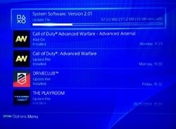 PS4 Firmware Update 2.01 Now Live