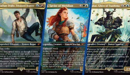 Oh No! Sony Reveals Stunning PlayStation Themed Magic: The Gathering Trading Cards