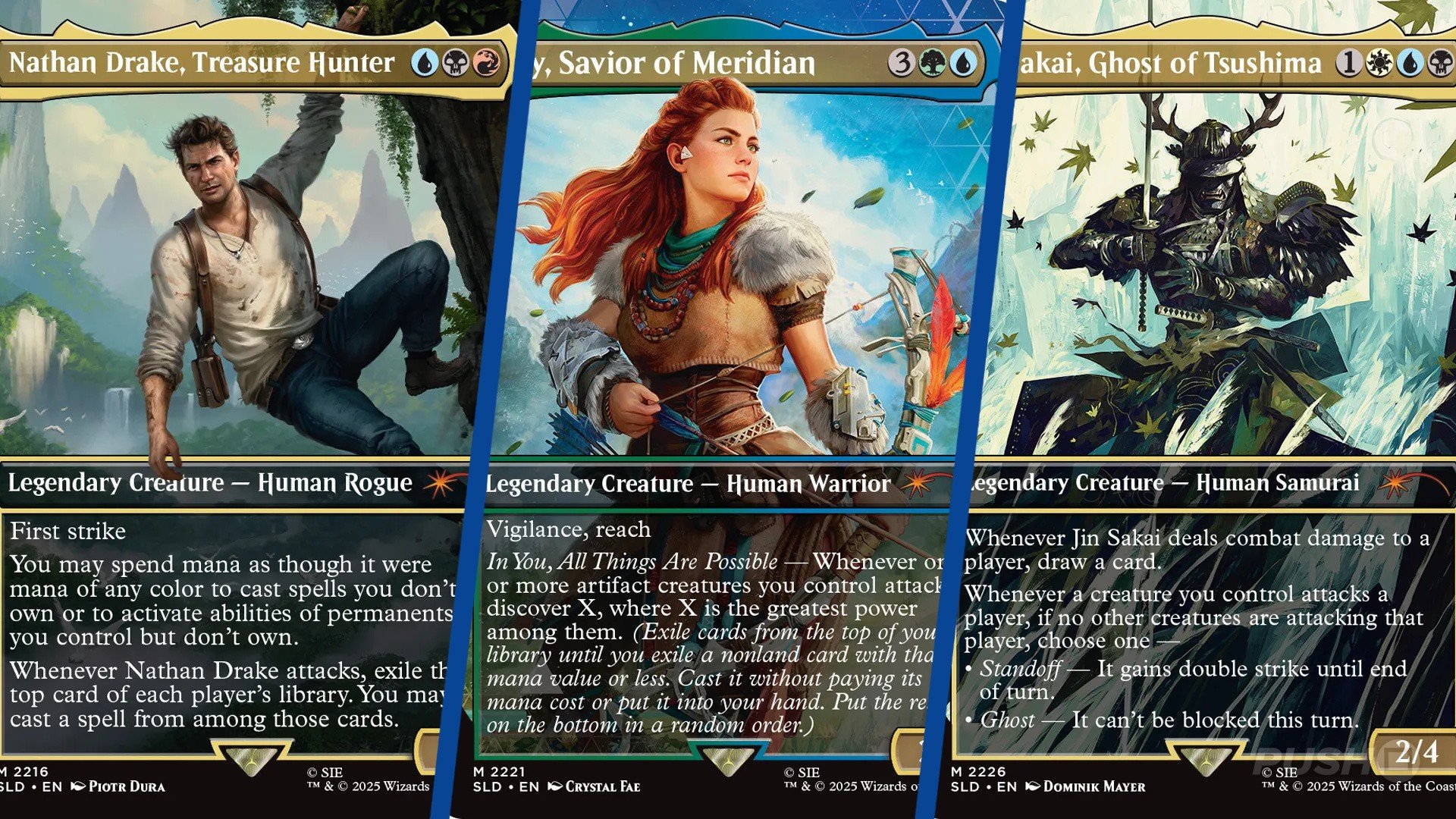 Oh No! Sony Reveals Stunning PlayStation Themed Magic: The Gathering Trading Cards