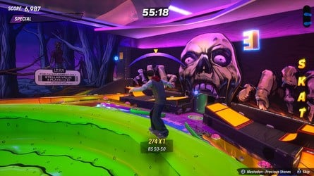 Tony Hawk's Pro Skater 3 + 4: Pinball Walkthrough - All Park Goals and Collectibles 10