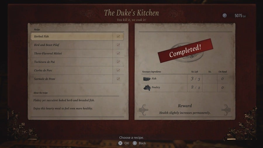 Resident Evil Village: All The Duke's Kitchen Upgrades Guide 1