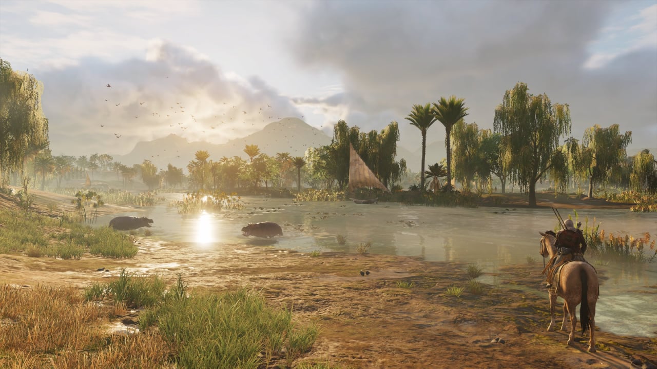 Assassin's Creed Origins World Map is Huge! 