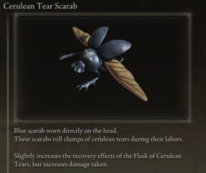 Elden Ring: All Individual Armour Pieces - Cerulean Tear Scarab