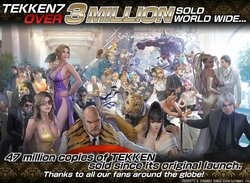 Super Cool Tekken 7 Art Celebrates Over 3 Million Copies Sold