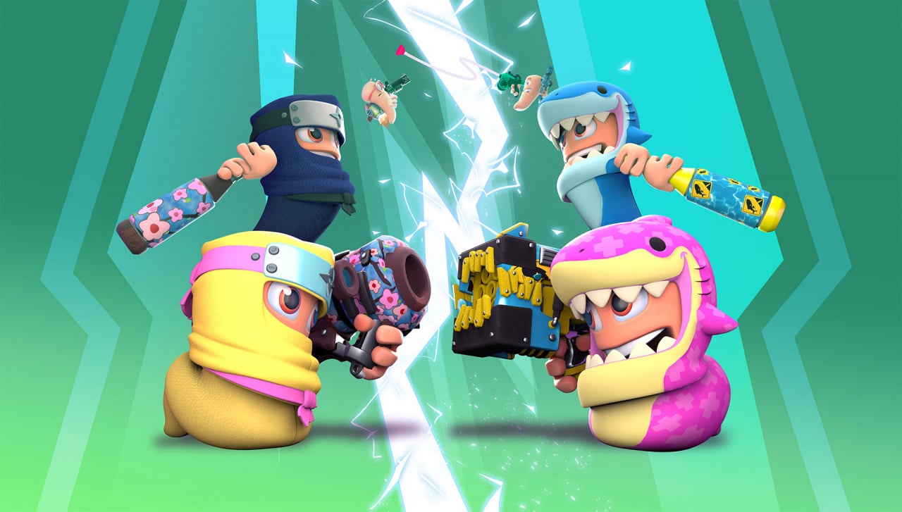 Latest Worms Rumble Update Finally Deathmatch Push Team on | PS5, Square PS4 Mode Adds