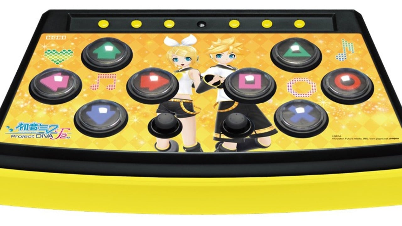 Hatsune Miku: Project Diva F 2nd's Custom PS3 Controller Is