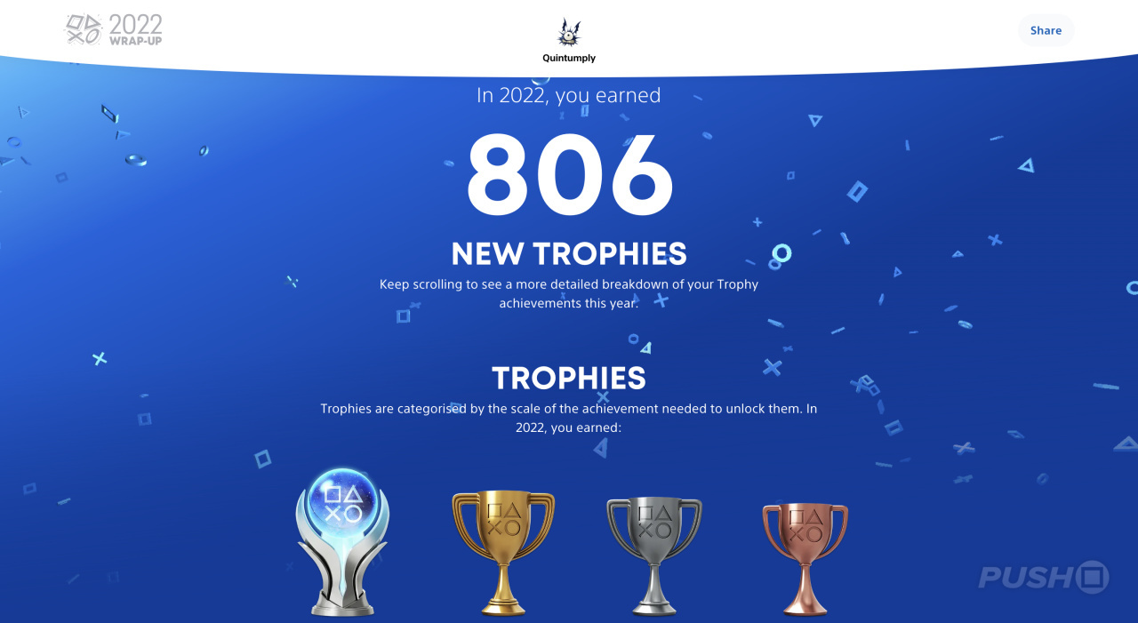 Check Your Gaming Stats with PlayStation WrapUp 2022, Available Now
