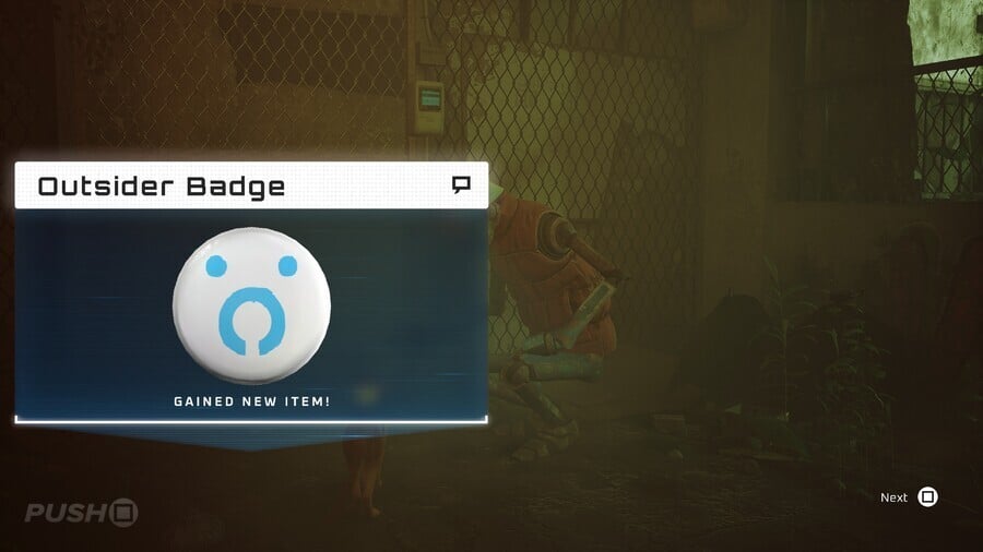 Stray All Badges Locations Guide PS5 PS4 Outsider Badge