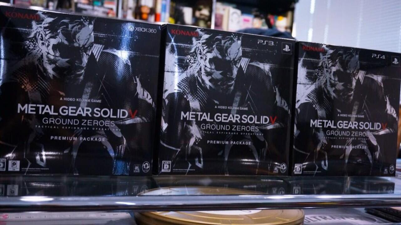 Several Japanese Metal Gear Solid V: Ground Zeroes editions