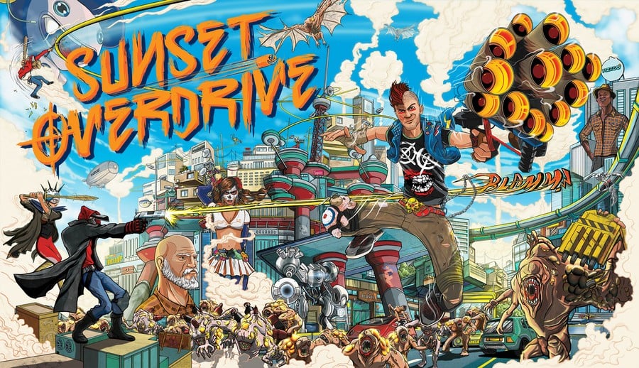 Sunset Overdrive PS4 PlayStation 4 1