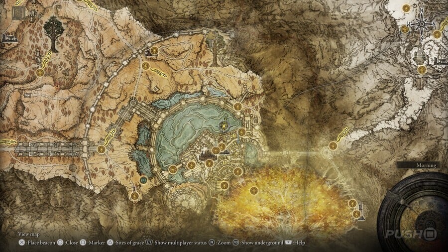 Leyndell Underground Roadside Key Map