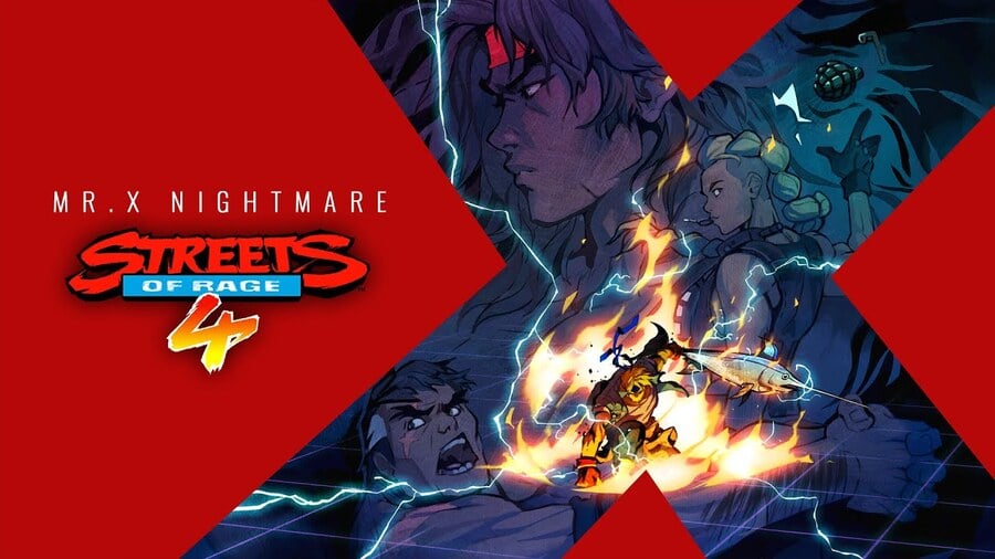 Streets of Rage 4 DLC Mr X Nightmare PS4 PlayStation 4 1