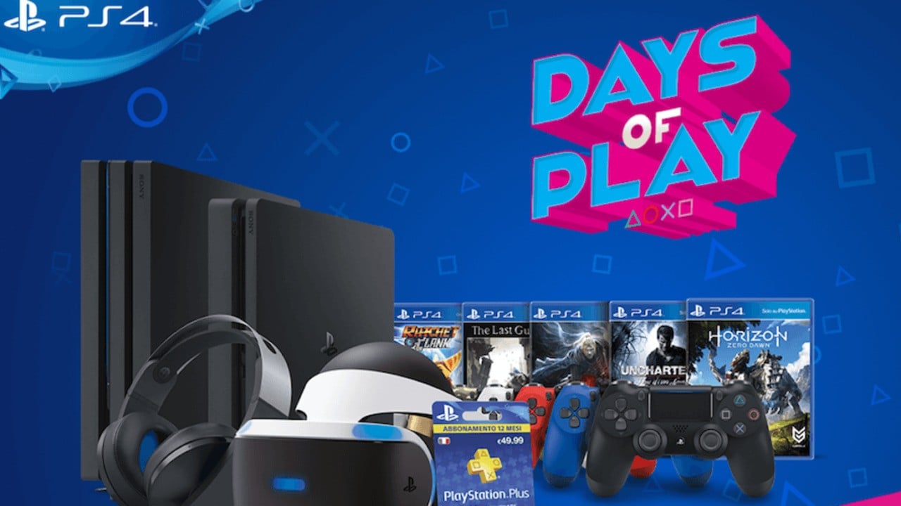 Deals: Days of Play Best PS4 Hardware, and PS Plus | Push Square