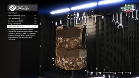 GTA Online: How to Equip Body Armor 2