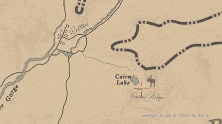 Red Dead Redemption 2 Poisonous Trail Treasure Map Locations 13