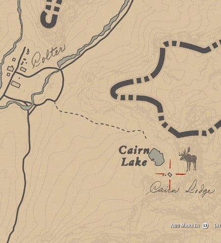 Map 1 of the poisonous trail treasure quest will be found in a cabin locate...