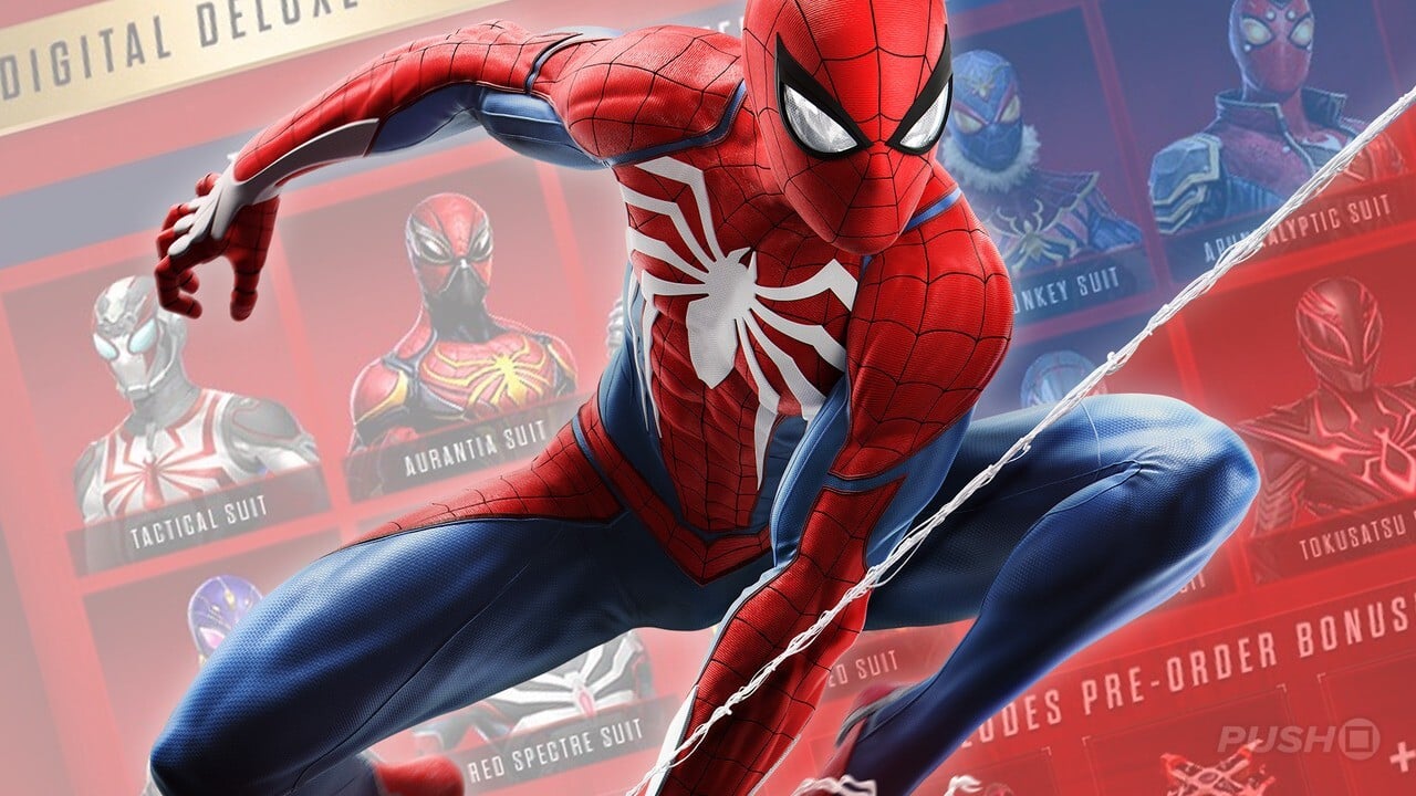 Necesitarás la Edición Digital Deluxe de Marvel’s Spider-Man 2 para esos trajes adicionales de PS5