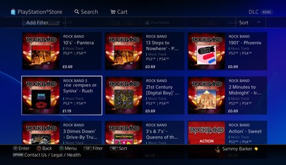 Isn't There a Better Way to Present the Hundreds of Rock Band 4 Songs on the PS Store?