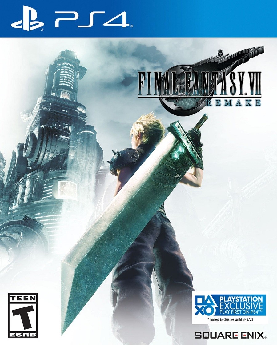 Final Fantasy VII Remake PS4 PlayStation Exclusive