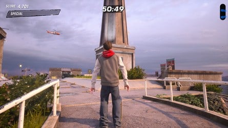 Tony Hawk's Pro Skater 3 + 4: Alcatraz Walkthrough - All Park Goals and Collectibles 48