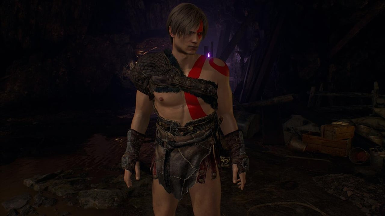 Resident Evil 4 Modders Give Leon a Tramp Stamp Dress Him as