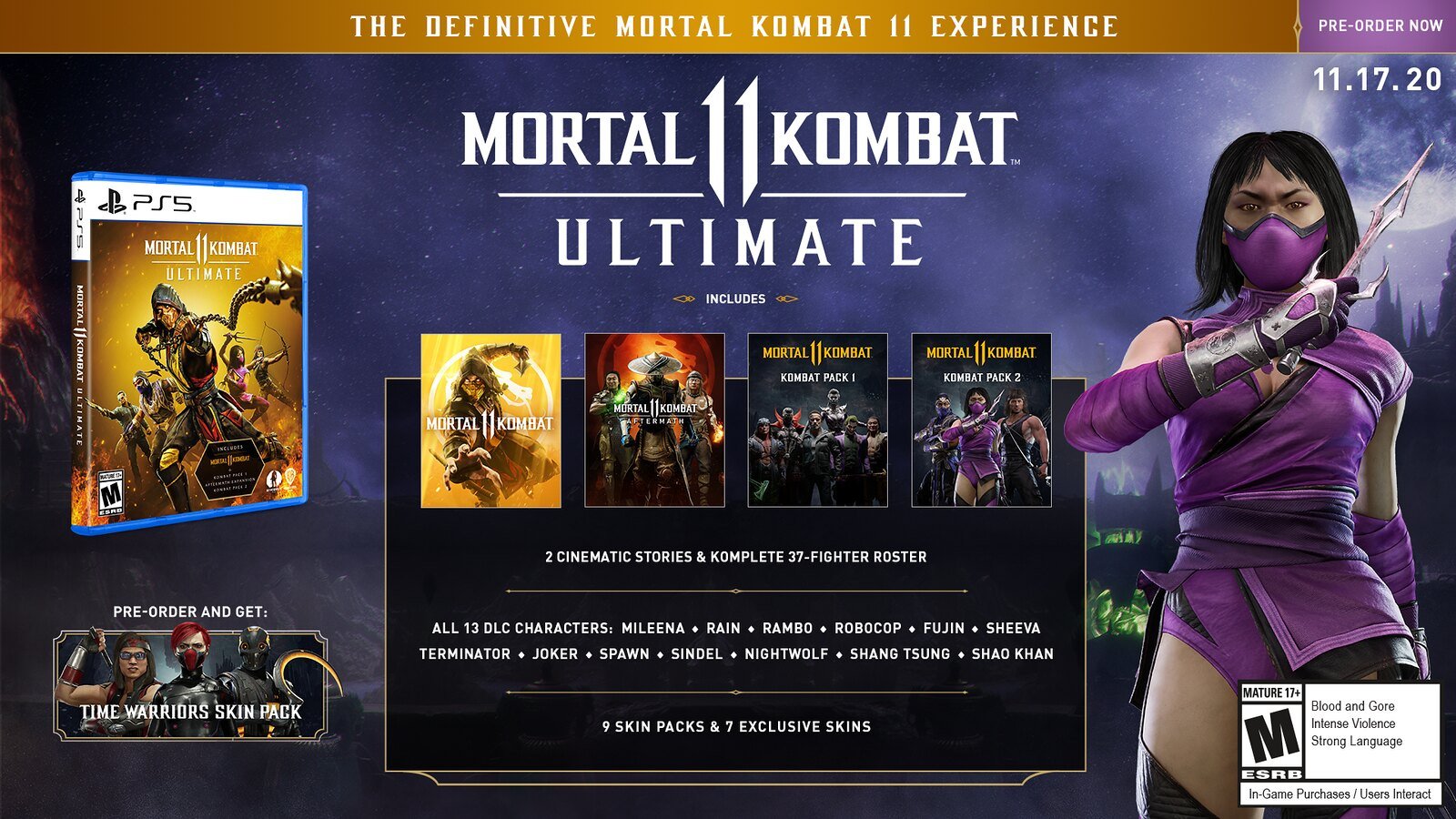 mortal kombat 12 release date ps5