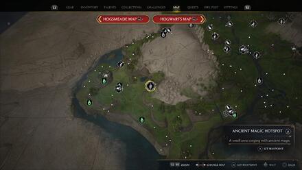 Hogwarts Legacy: All Ancient Magic Hotspots Locations | Push Square