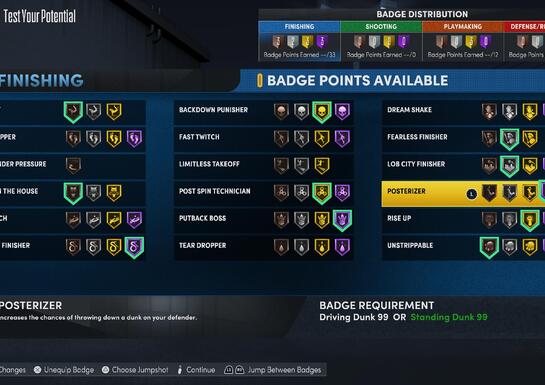 NBA 2K22: Best Badges