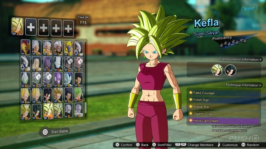 Kefla Super Saiyan 1