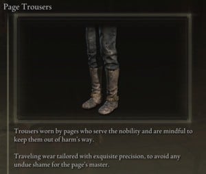 Elden Ring: All Partial Armour Sets - Page Set - Page Trousers