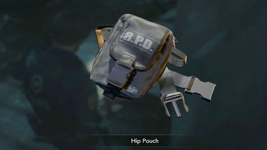 Hip Pouch in Resident Evil 3 remake