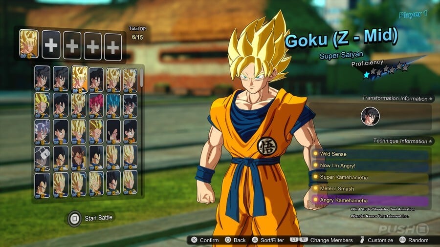 Goku (Z - Mid) Super Saiyan 1