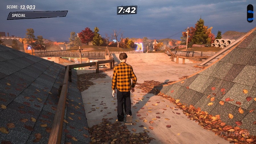 Tony Hawk's Pro Skater 3 + 4: Suburbia Walkthrough - All Park Goals and Collectibles 4