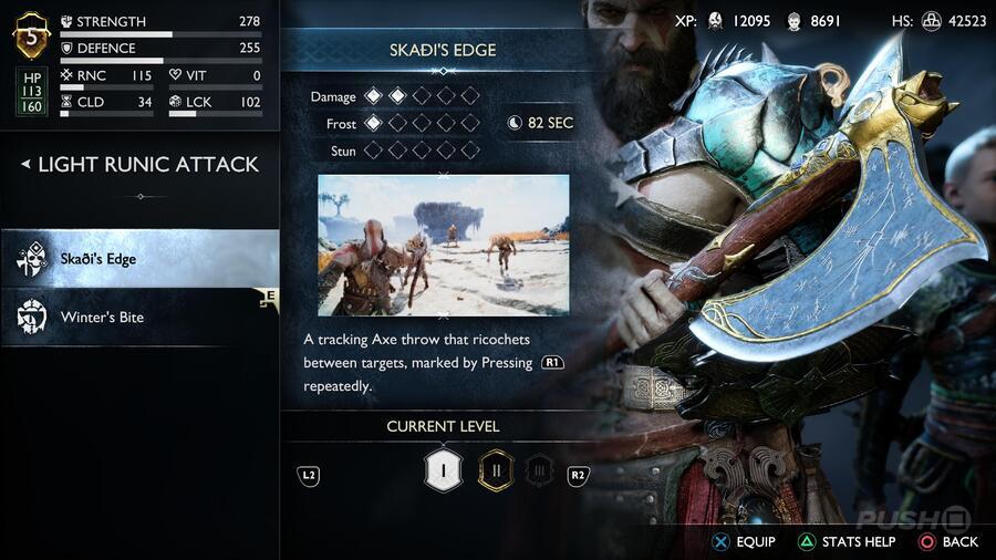 God of War Ragnarok: All Light Runic Attacks Locations and Upgrades 2