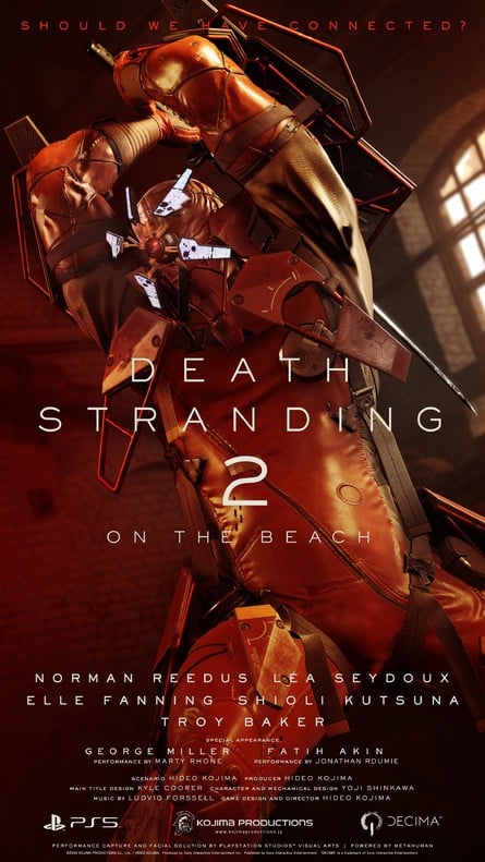 Gallery: Death Stranding 2: On the Beach's PS5 Movie Posters Reveal Elle Fanning, More 8