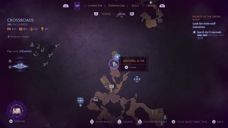 Dragon Age: The Veilguard: All Fen'Harel Wolf Altar Locations 15