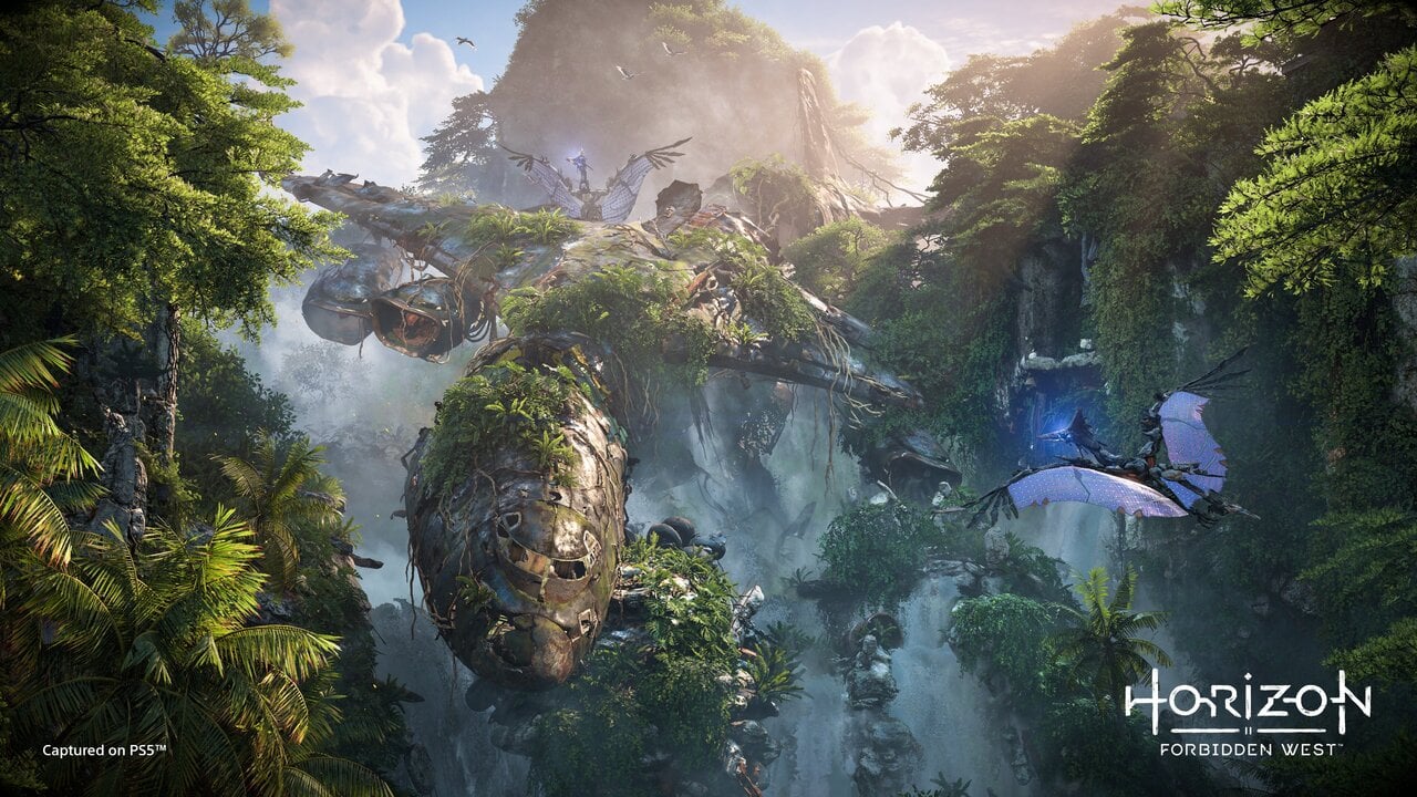 Horizon Forbidden West PS5 Screenshots Look Like Concept Art Come to